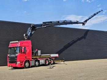 R650 V8 8x4 / HMF 9520 + JIB + WINCH / 140 T GCW